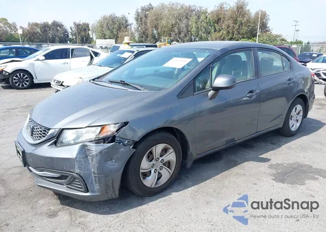 2013 Honda Civic Lx z USA, uszkodzony, nr VIN 19XFB2F50DE227334